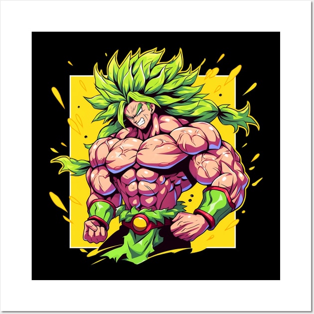 broly Wall Art by skatermoment